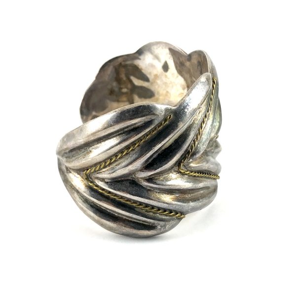 Vintage Sterling Silver 925 Mexico TB-77 Bracelet - Picture 2 of 3